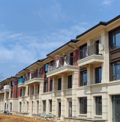 湖山賦部分完工樓棟效果